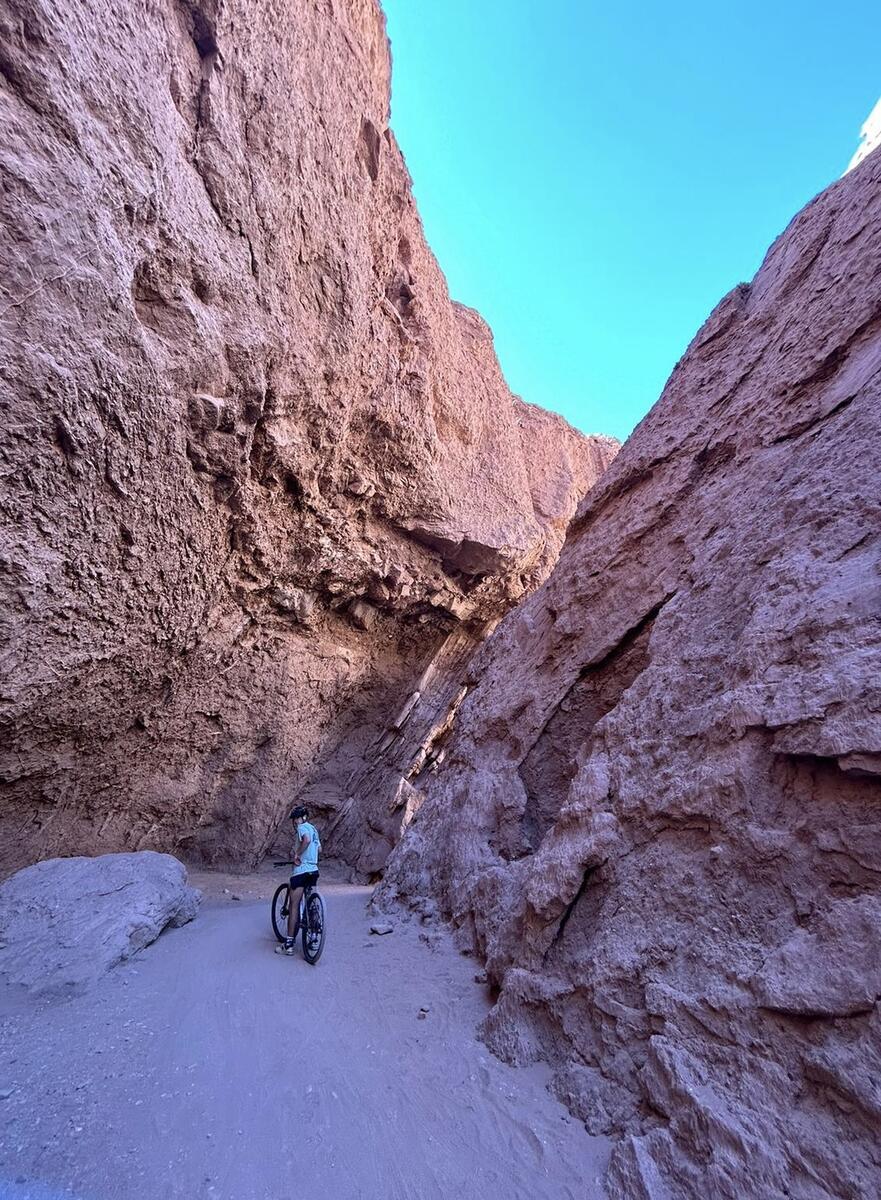 Biking in Chile photo