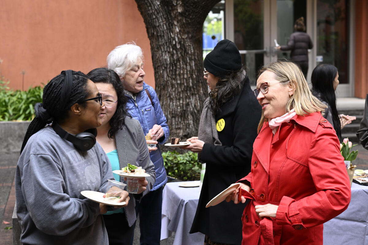 Photo of party attendees