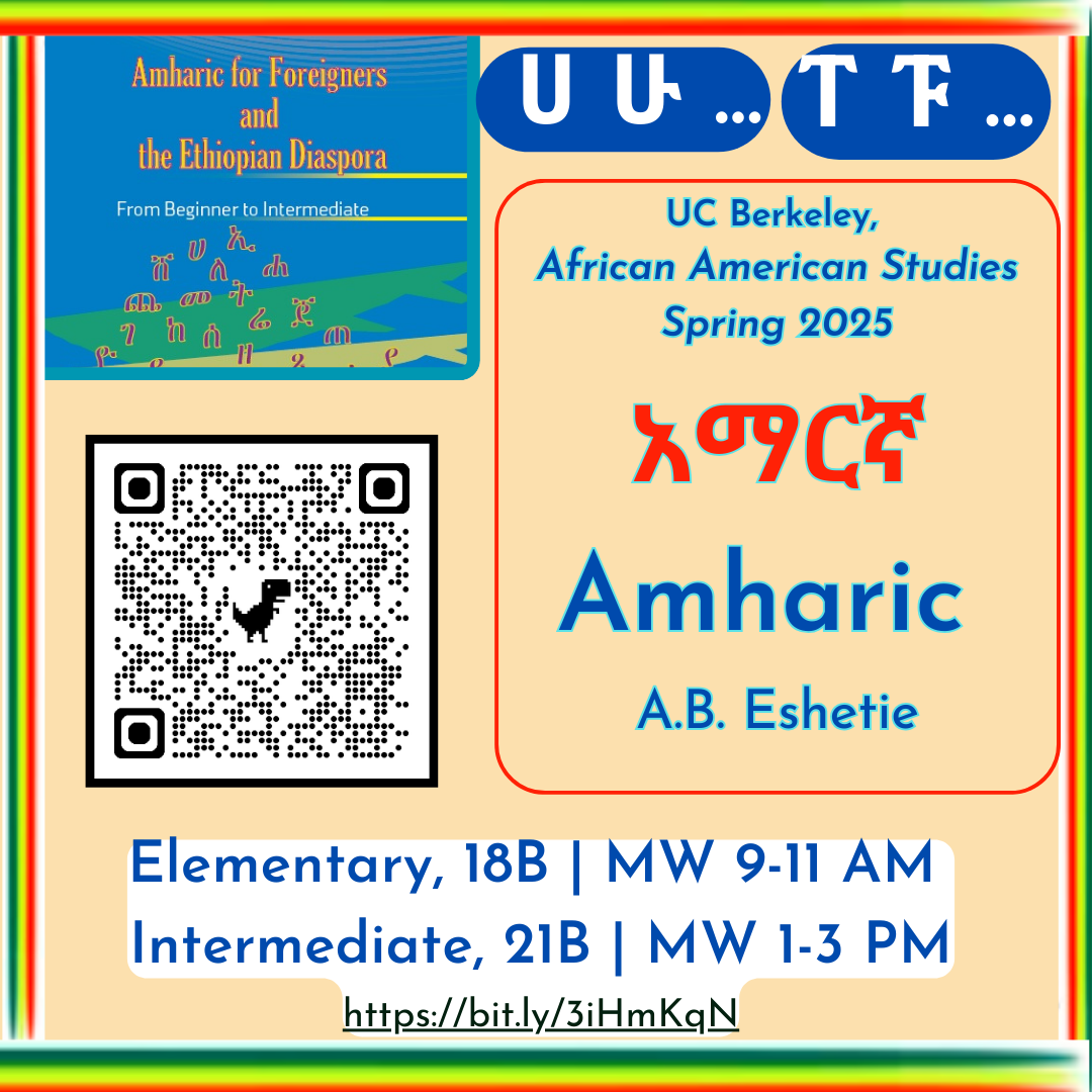 Amharic course ad