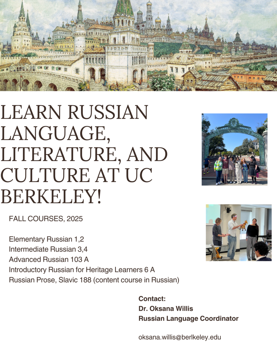 Russian courses fall '25