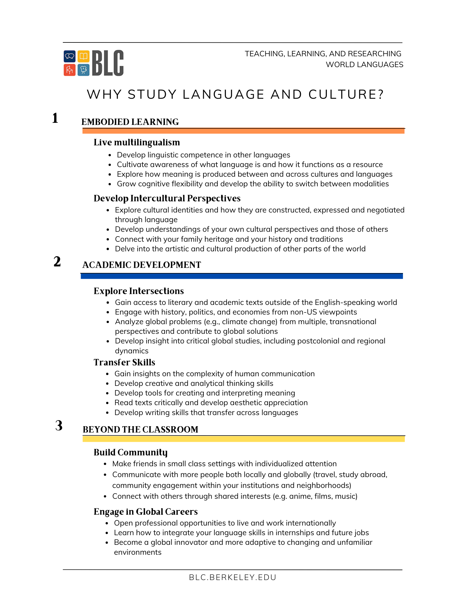 Why Study Language picture
